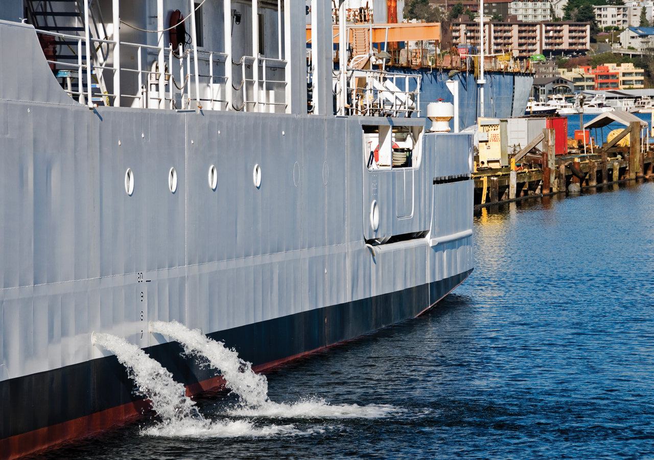 Water ballast system